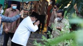 Kunjungan Prabowo dalam rangka silaturahmi lebaran sekaligus halal bi halal. (Dok. Partai Gerindra/Angga Raka Prabowo)