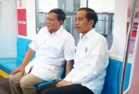 Presiden Joko Widodo dan Prabowo Subianto. (Instagram.com/@frisca_clarissa)