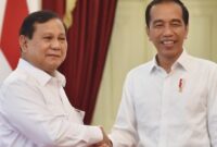 Prabowo Subianto dan Presiden Jokowi di Istana Merdeka Jakarta. (Dok. Setneg.go.id)