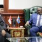 Prabowo Subianto dan Menteri Pertahanan merangkap Wakil Perdana Menteri Republik Demokratik Kongo, Jean-Pierre Bemba Gombo. (Foto Dok. Tim Media Prabowo)

