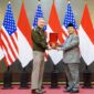 Prabowo Subianto dan Kepala Staf Angkatan Darat Amerika Serikat (Kasad AS) James C. Mcconville. (Foto Dok. Tim Media Prabowo)