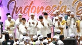 Prabowo Subianto menghadiri acara Indonesia Bermunajat bersama Majlis Riyadhul Jannah Indonesia. (Foto Dok. Tim Media Prabowo)