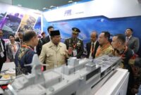 Menhan Prabowo Boyong Industri Pertahanan Lokal Ikuti IDEX di UEA. (Dok. Kemhan.go.id)  
