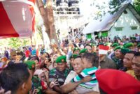 Menteri Pertahanan Prabowo Subianto meresmikan 11 titik sumber mata air yang tersebar di Sumbawa. (Dok. Tim Media Prabowo Subianto)