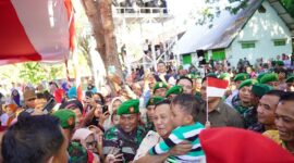 Menteri Pertahanan Prabowo Subianto meresmikan 11 titik sumber mata air yang tersebar di Sumbawa. (Dok. Tim Media Prabowo Subianto)