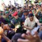 Menteri Pertahanan Prabowo Subianto meresmikan 11 titik sumber mata air yang tersebar di Sumbawa. (Dok. Tim Media Prabowo Subianto)