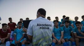 Pengiriman tim U-17 Persib ke Doha, Qatar untuk menempuh pendidikan di Aspire Academy. (Dok. Tim Media Prabowo)