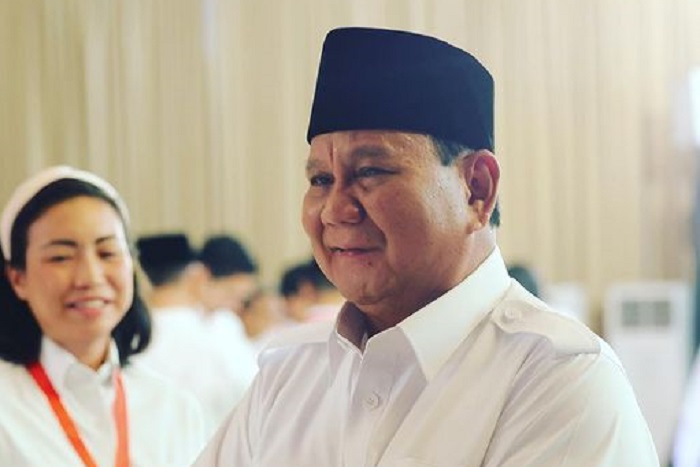 Menteri pertahanan, Prabowo Subianto. (Instagram.com/@bings_as) 