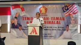 Sekjen Partai Gerindra , Ahmad Muzani menghadiri acara konsolidasi bersama Dewan Pimpinan Luar Negeri (DPLN) Gerindra Malaysia. (Dok. Tim Media Partai Gerindra)
