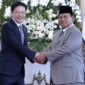 Presiden RI Prabowo Subianto menerima kunjungan resmi kenegaraan dari Perdana Menteri (PM) Singapura Lawrence Wong di Istana Merdeka. (Dok. Tim Media Prabowo)