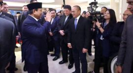 Puluhan warga Indonesia di Brasil sangat antusias menyambut kedatangan Presiden RI Prabowo Subianto. (Dok. Tim Media Prabowo)